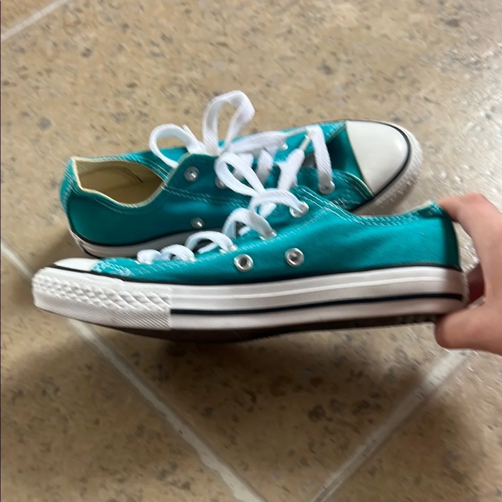 Converse Kids' Teal All Star Sneakers